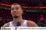 文班生涯首个季后赛客场拿下至少25分5盖帽 NBA历史首人！